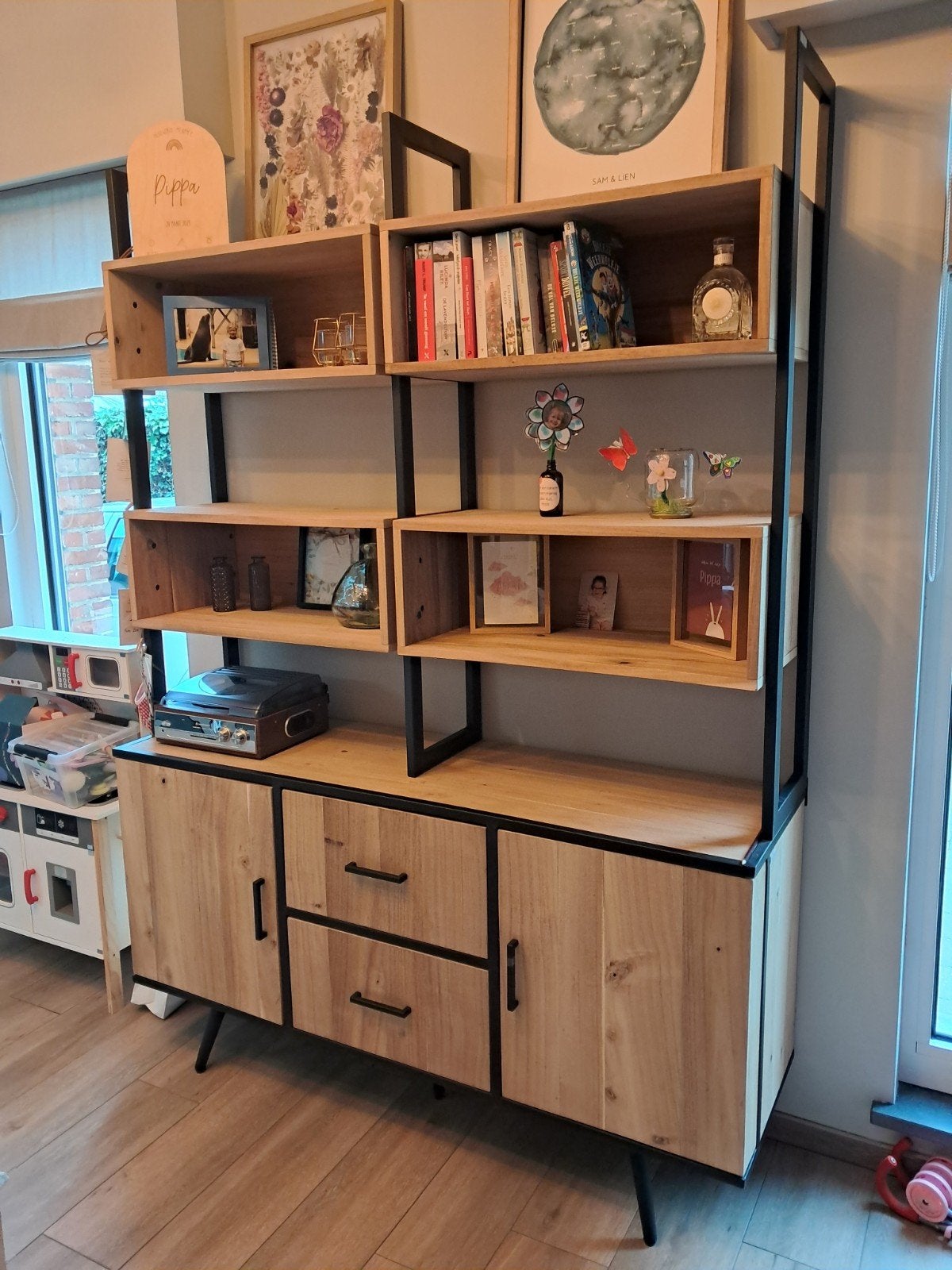 Xooon kinna dressoir + tv-meubel + salontafel, Maison & Meubles, Armoires | Dressoirs, Enlèvement
