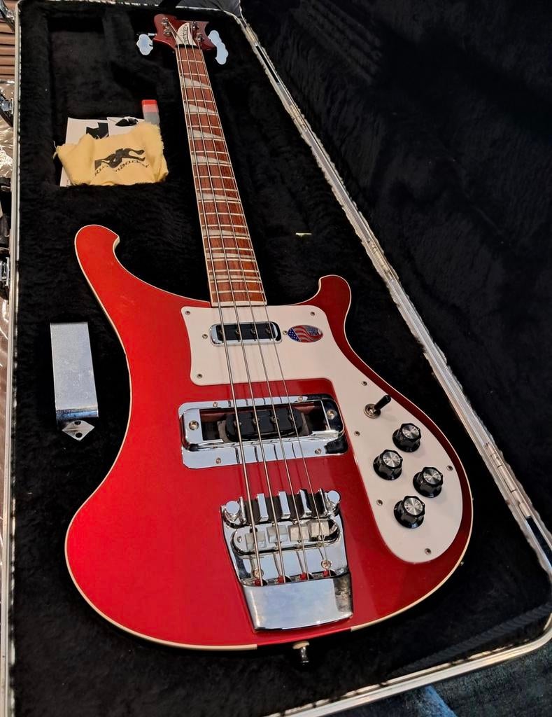 Rickenbacker 4003 ruby red - 2015, Musique & Instruments, Enlèvement, Utilisé, Électrique