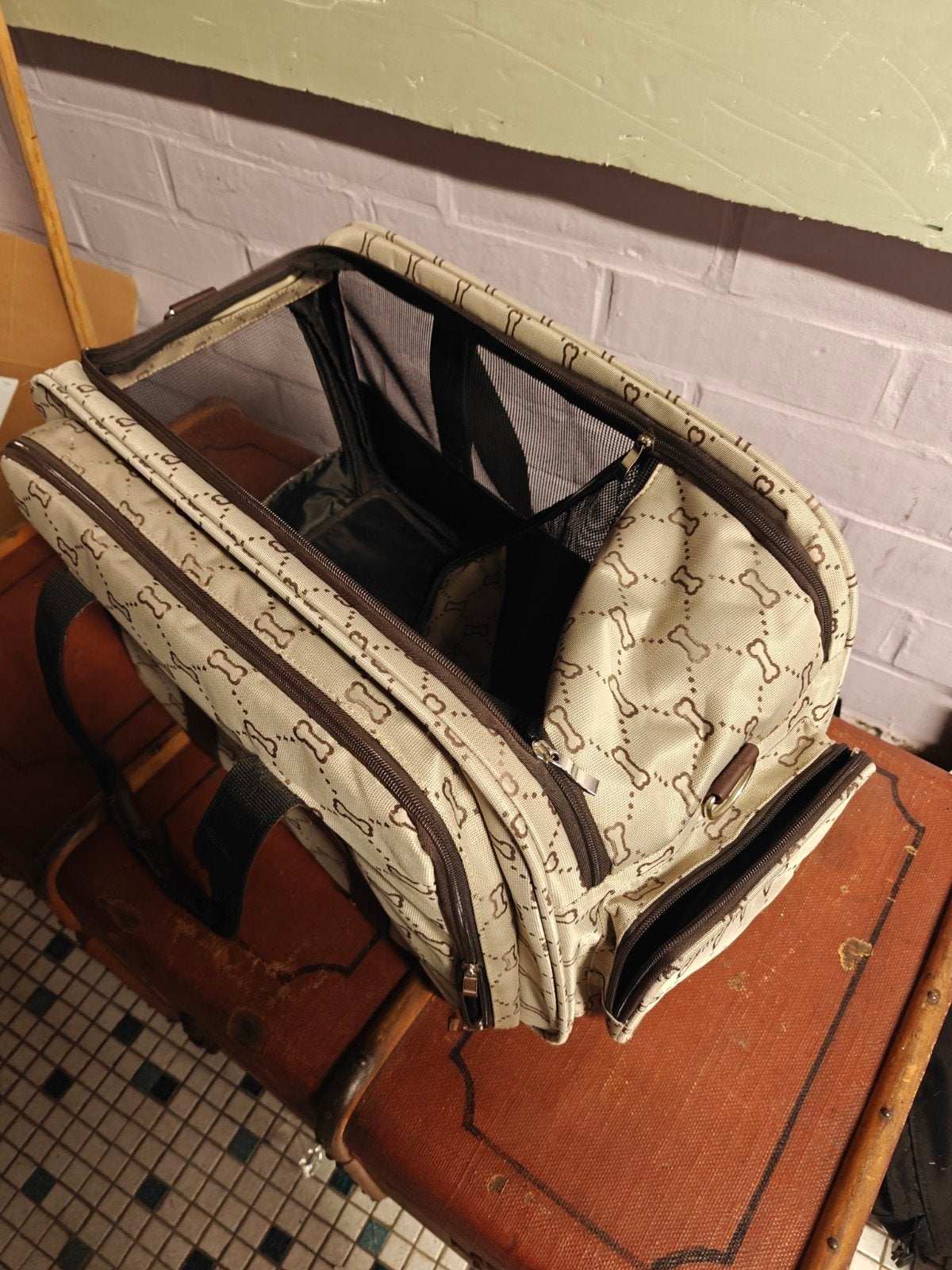 Transportmandje, Animaux & Accessoires, Paniers pour chiens, Enlèvement