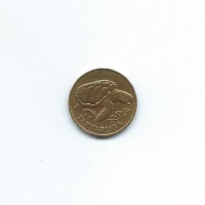 Kaapverdië, 1 Escudo 1994, Tartaruga., Timbres & Monnaies, Monnaies | Afrique, Enlèvement ou Envoi, Autres pays, Monnaie en vrac