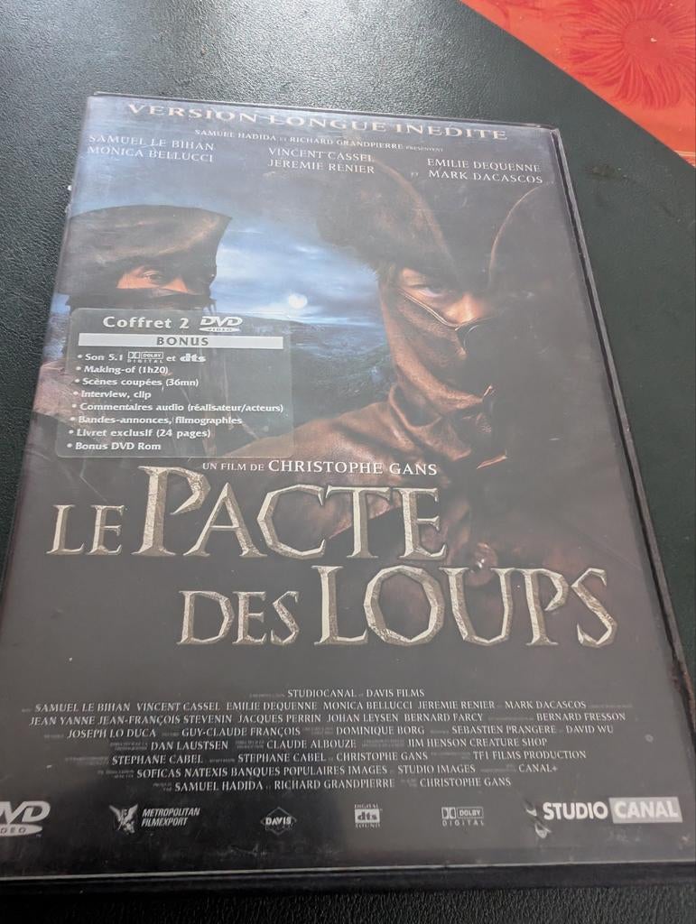 LE PACTE DES LOUPS 2DVD, Ophalen of Verzenden