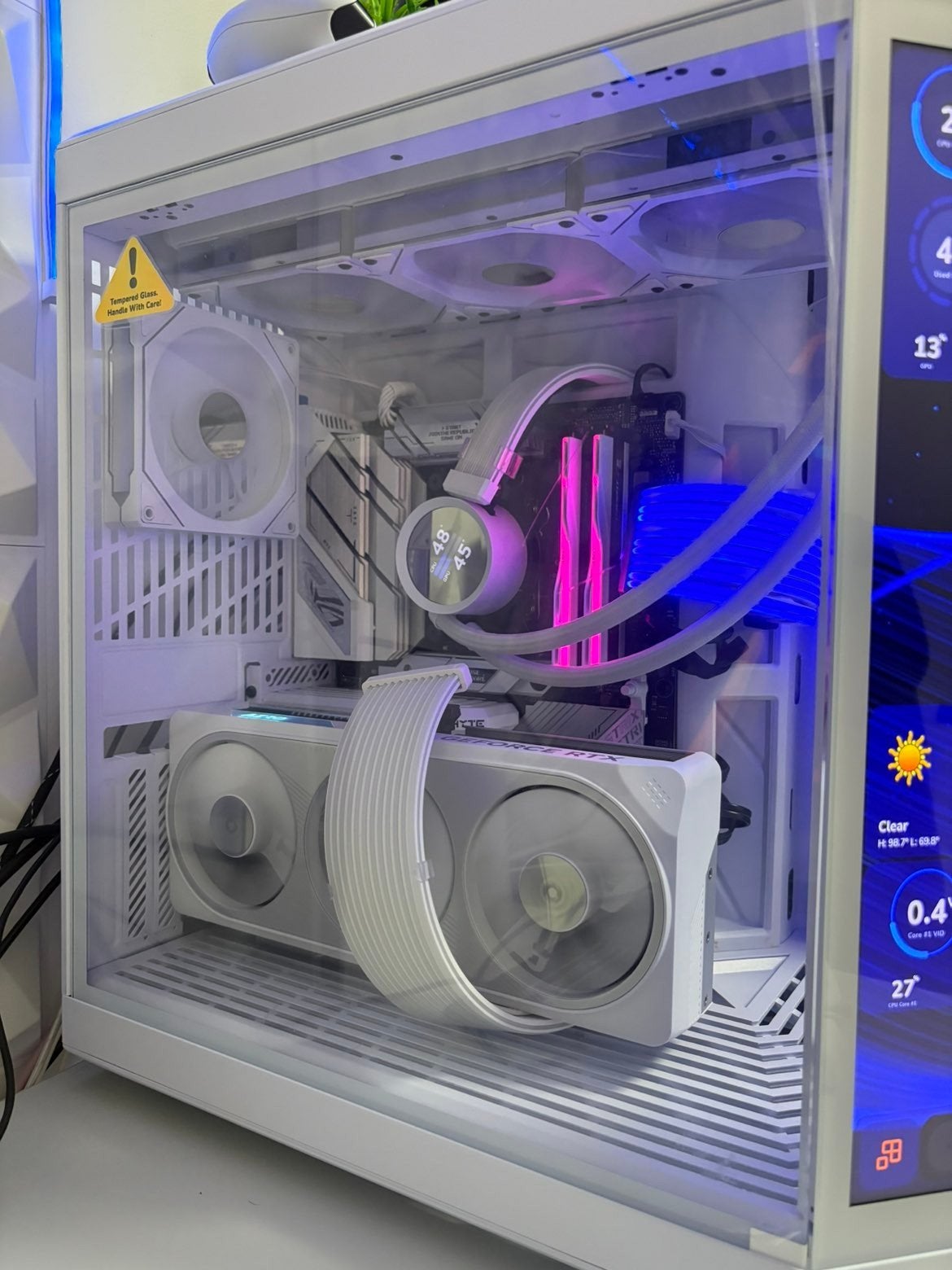 pc gaming high end white, Ophalen, Gaming, SSD