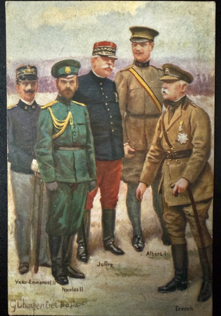 Carte postale ancienne de la Première Guerre mondiale 1923, Collections, Enlèvement ou Envoi, Anvers