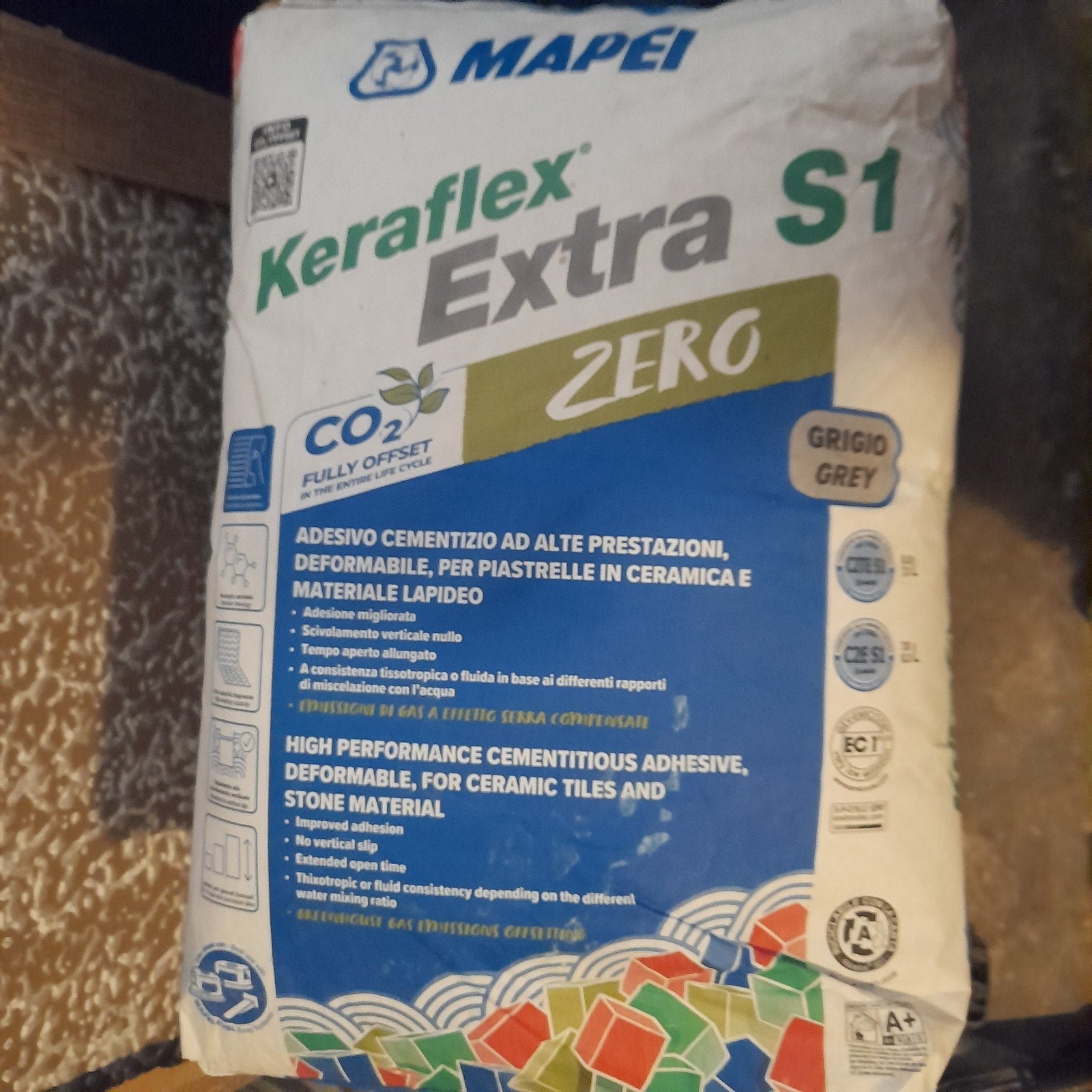 colle Mapei Keraflex extra, Bricolage & Construction, Enlèvement
