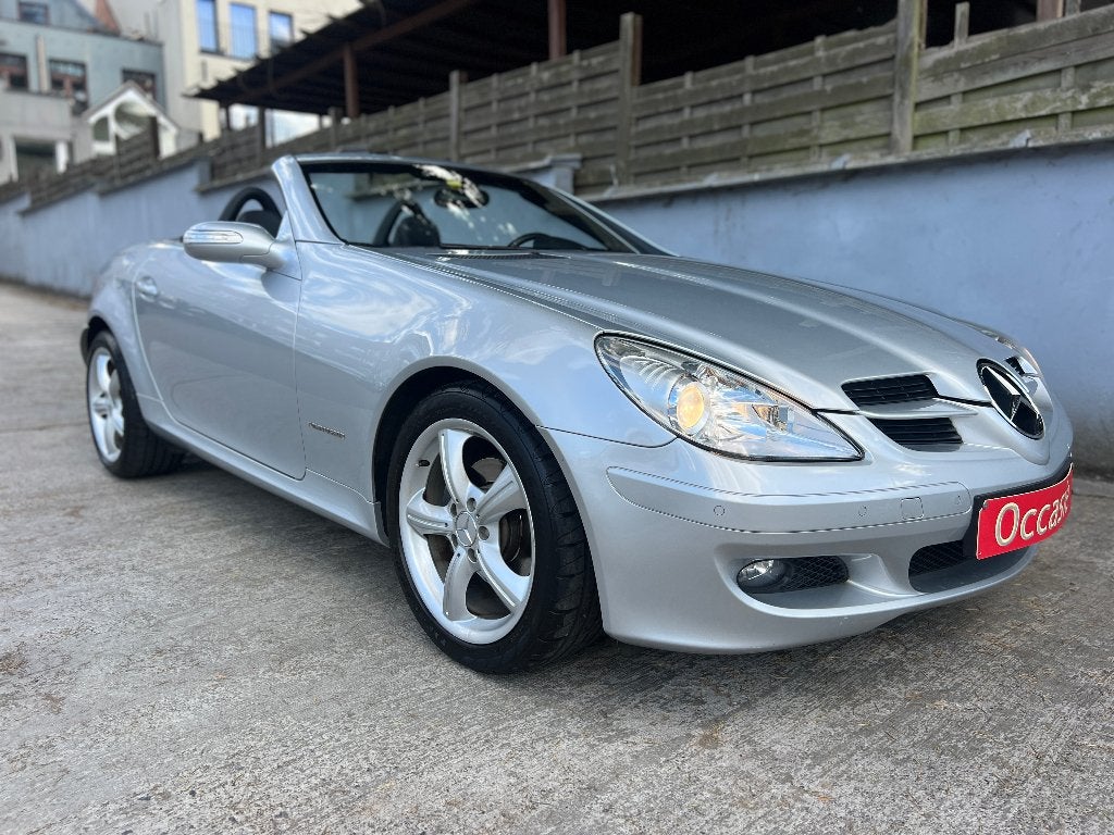 Mercedes-Benz SLK 200 Cabriolet Kompressor 163cv Automatique, Autos, Argent ou Gris, Achat, Euro 6, Entreprise
