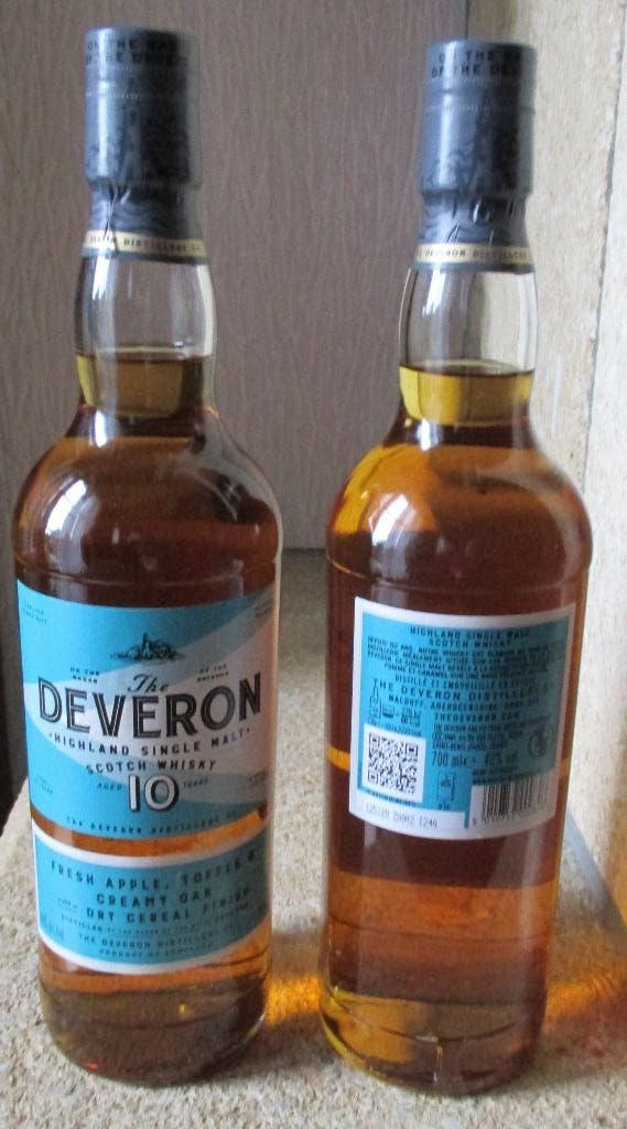 1 fles whisky deveron 10 jaar 0,70cl highland single malt, Collections, Vins, Neuf, Autres régions, Pleine, Enlèvement