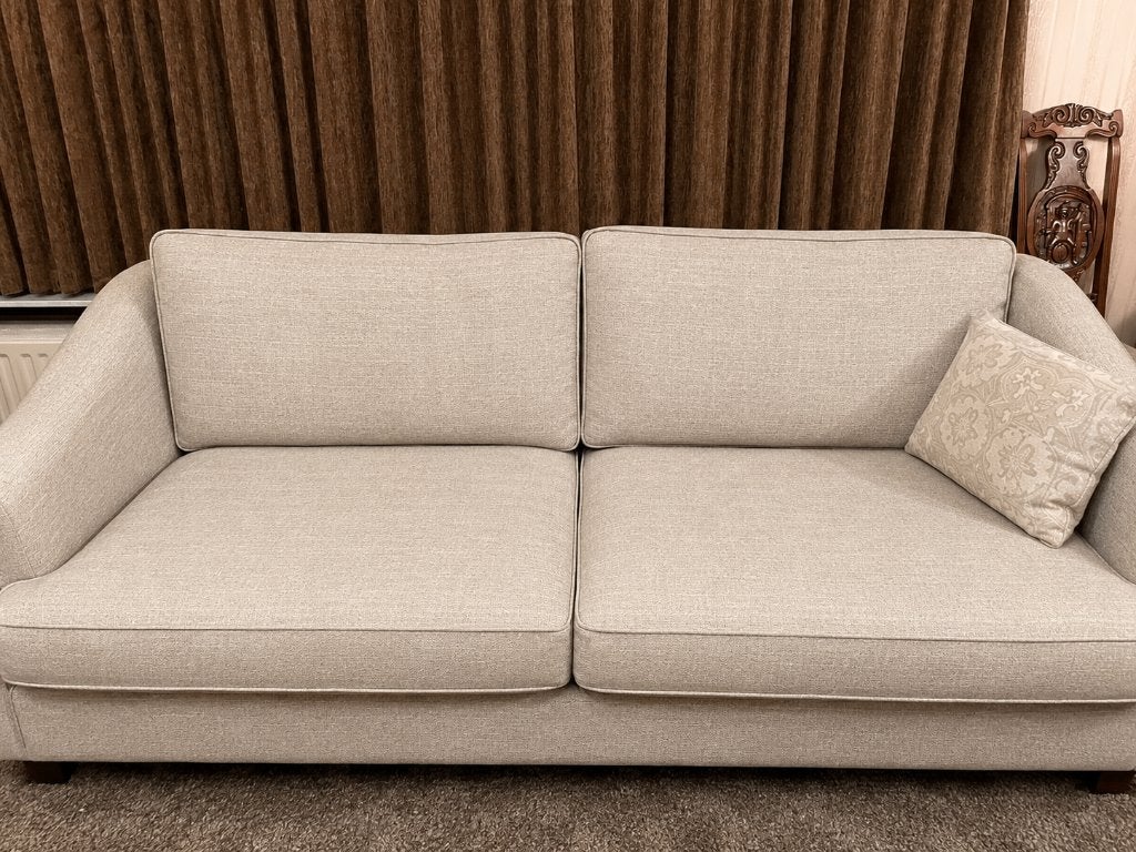 Prachtige design zetel + relaxfauteuil in topstaat, Huis en Inrichting, Zetels | Zetels, Ophalen, Overige maten, 150 tot 200 cm