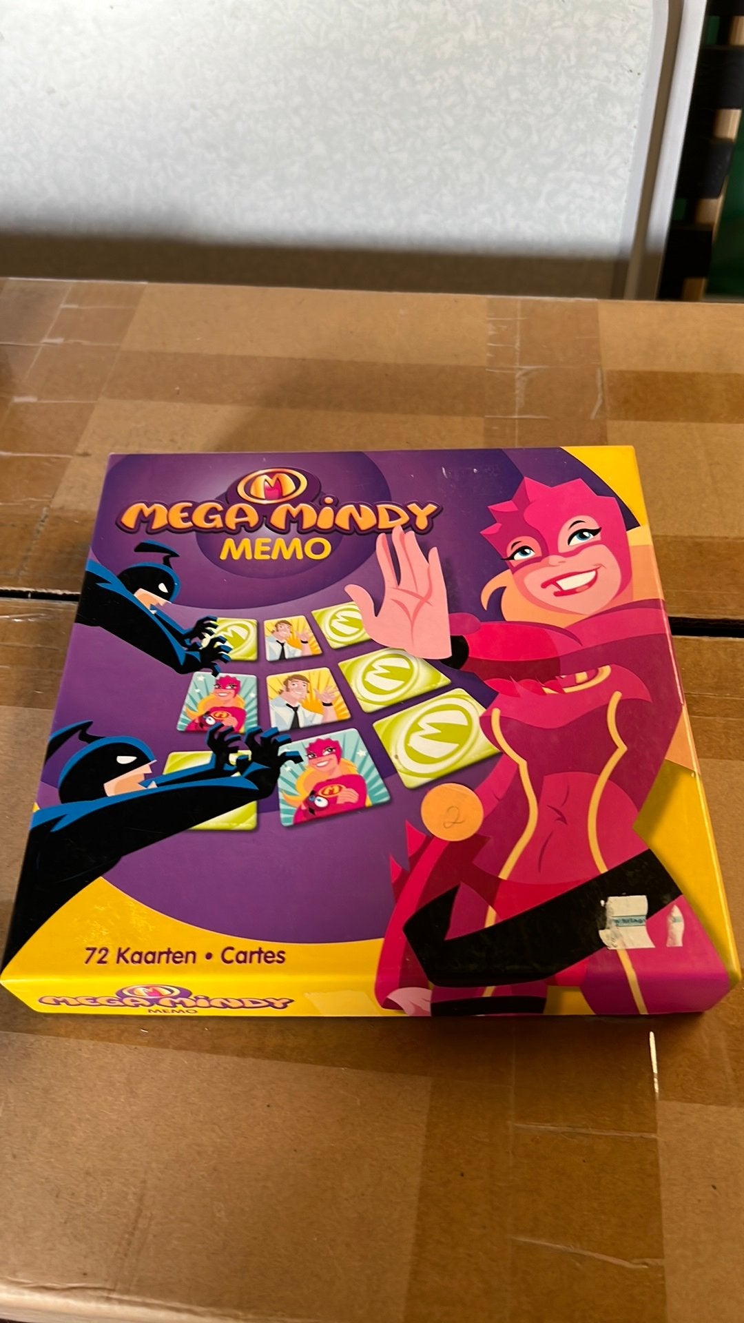 Mega mindy memo compleet, Hobby en Vrije tijd, Gezelschapsspellen | Kaartspellen, Ophalen, Zo goed als nieuw