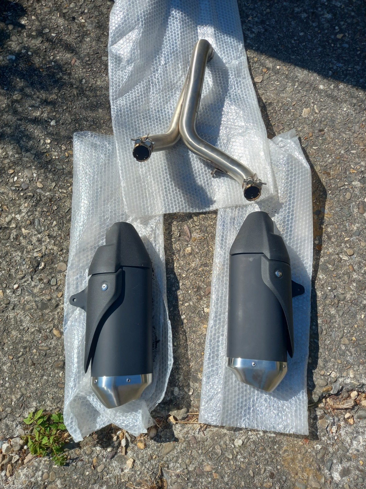 Ensemble d'échappement d'origine Triumph OEM – New Old Stock, Motos, Tuning & Styling, Enlèvement