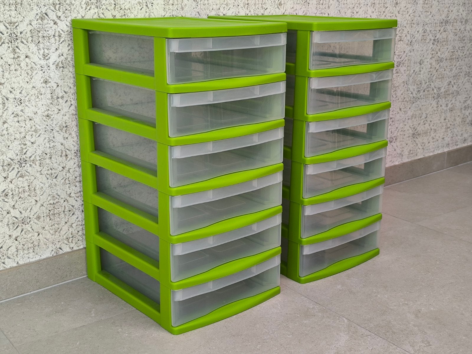 2 x commode en plastique (Très bon état!), Maison & Meubles, 25 à 50 cm, 5 tiroirs ou plus, Moins de 100 cm, Comme neuf