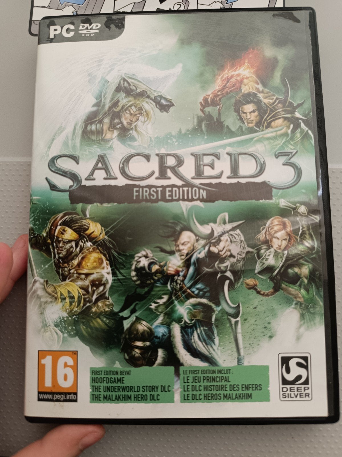 Sacred 3 - First Edition, Games en Spelcomputers, Games | Sony PlayStation Portable, Ophalen of Verzenden, Zo goed als nieuw, Avontuur en Actie