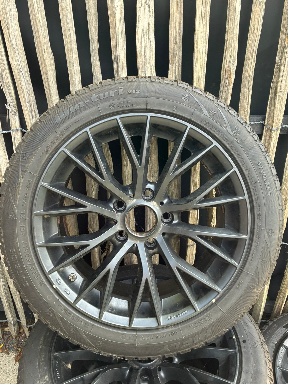 4 jantes avec pneus 17“ 5 x 120, Enlèvement, 17 pouces, Pneus et Jantes