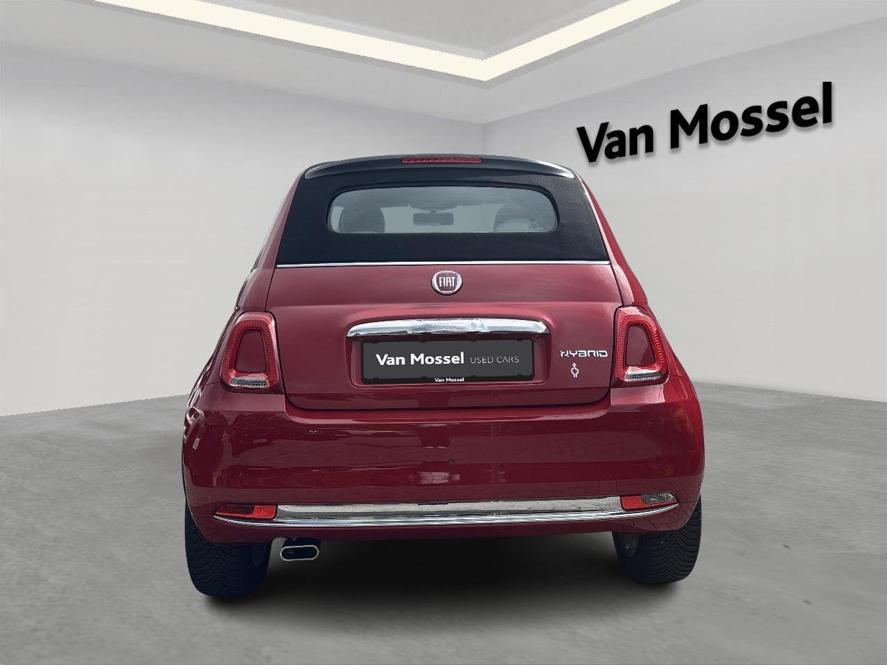 Fiat 500C 1.0 Hybrid 70 Dolcevita, Autos, Fiat, Rouge, Achat, 1055 kg, 2 portes
