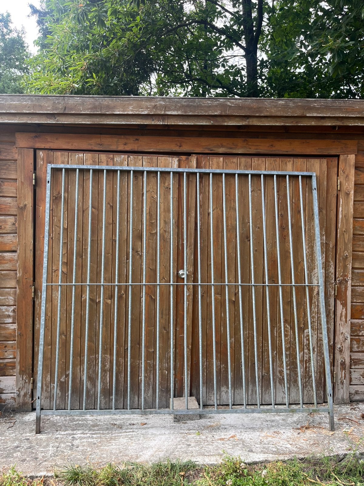 Kennelpaneel, Tuin en Terras, Tuinhekken en Hekwerk, Ophalen, Zo goed als nieuw, IJzer, Spijlenhekwerk