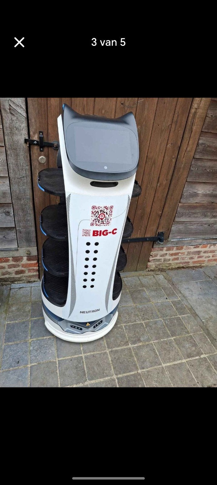 Overname horeca robot merk pudubot, Zakelijke goederen