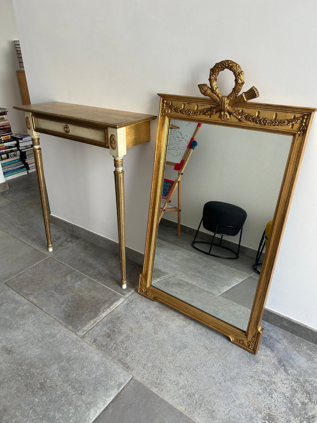 Meuble antique console, Enlèvement, Comme neuf