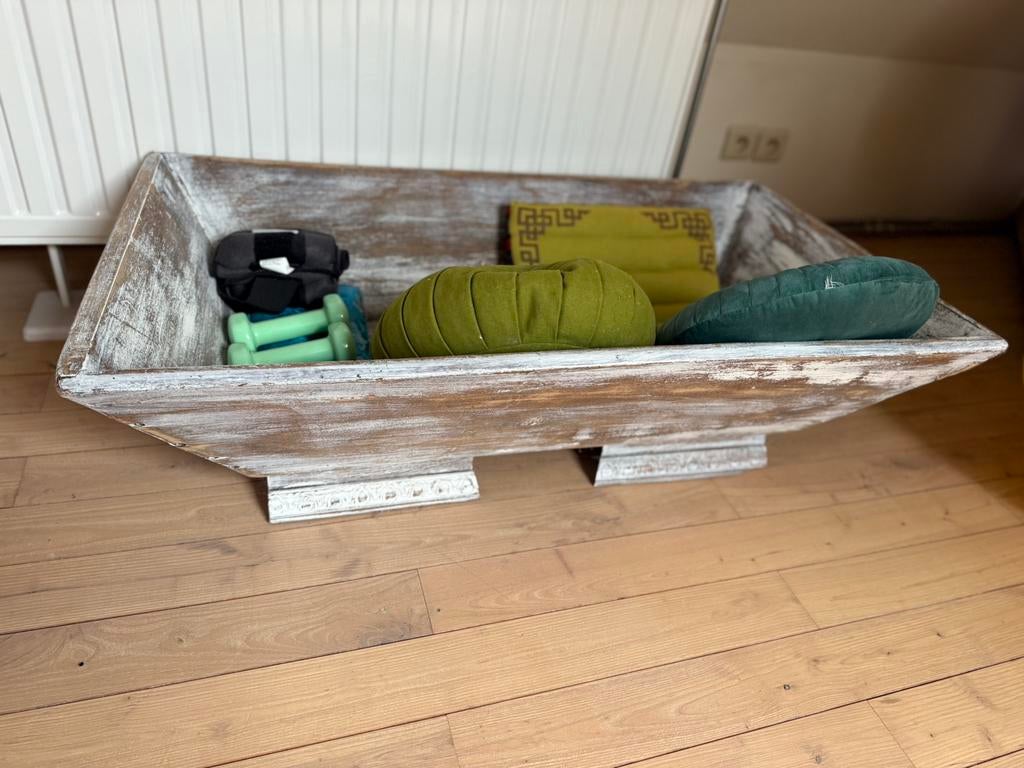 Joli bac en bois, Ophalen, Zo goed als nieuw