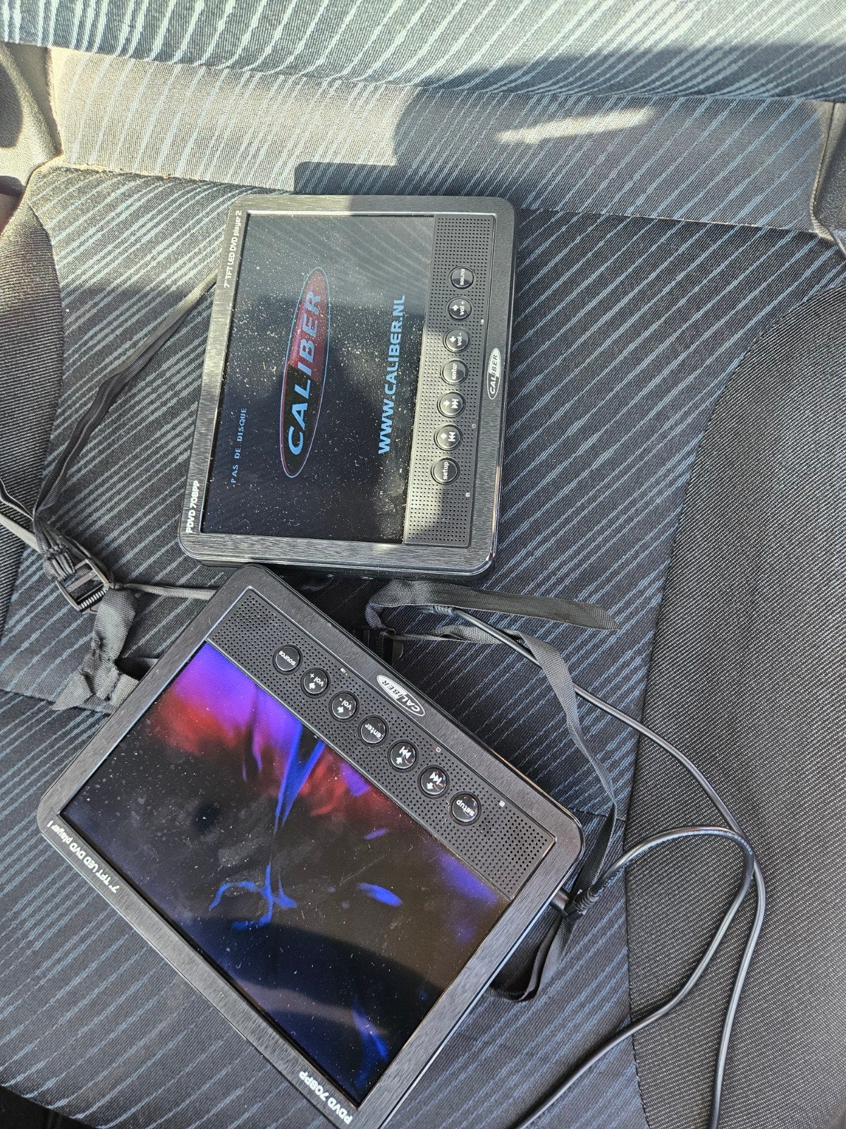 dvd speler auto, Enlèvement