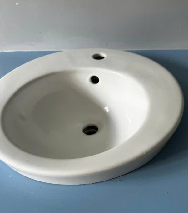 Duravit Lavabo's keramisch en een kraag Starck, Ophalen, Gebruikt, Chroom, Kraan