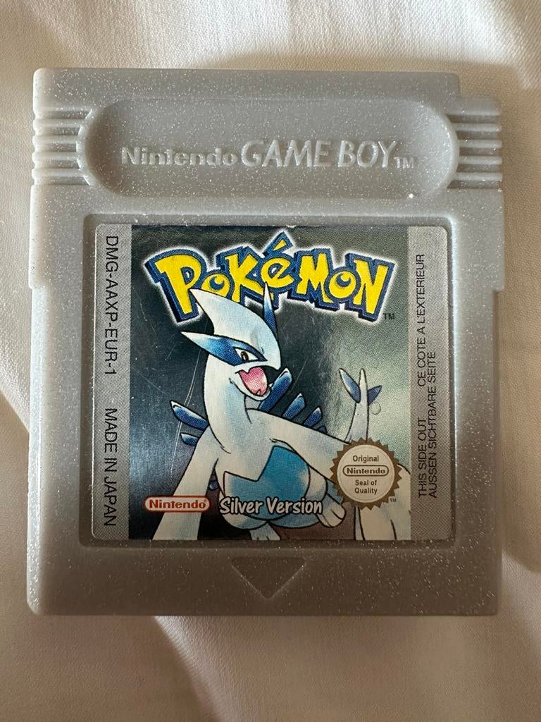 Pokemon Silver version (getest + opslaan werkt), Games en Spelcomputers, Games | Nintendo Game Boy, Ophalen, Gebruikt