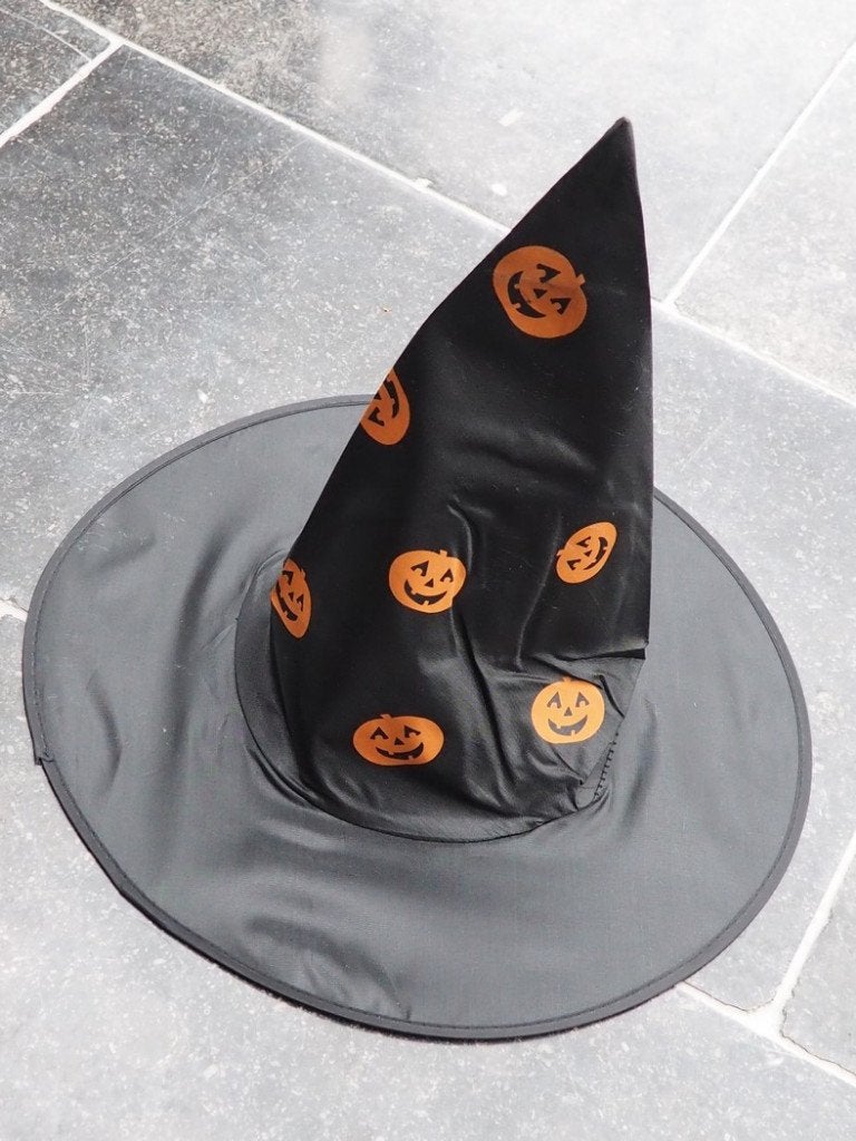 heksenhoed met pompoenen, Ophalen of Verzenden