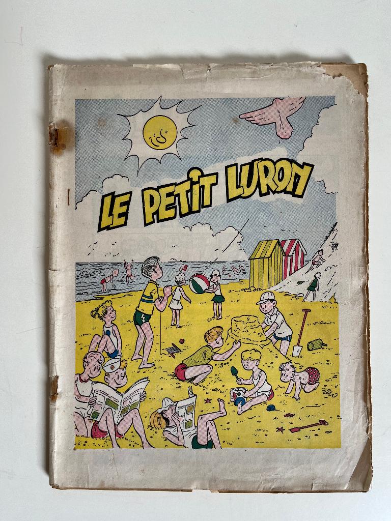 Le Petit Luron - zeldzaam reclamenr. - John Flanders -1956, Verzenden
