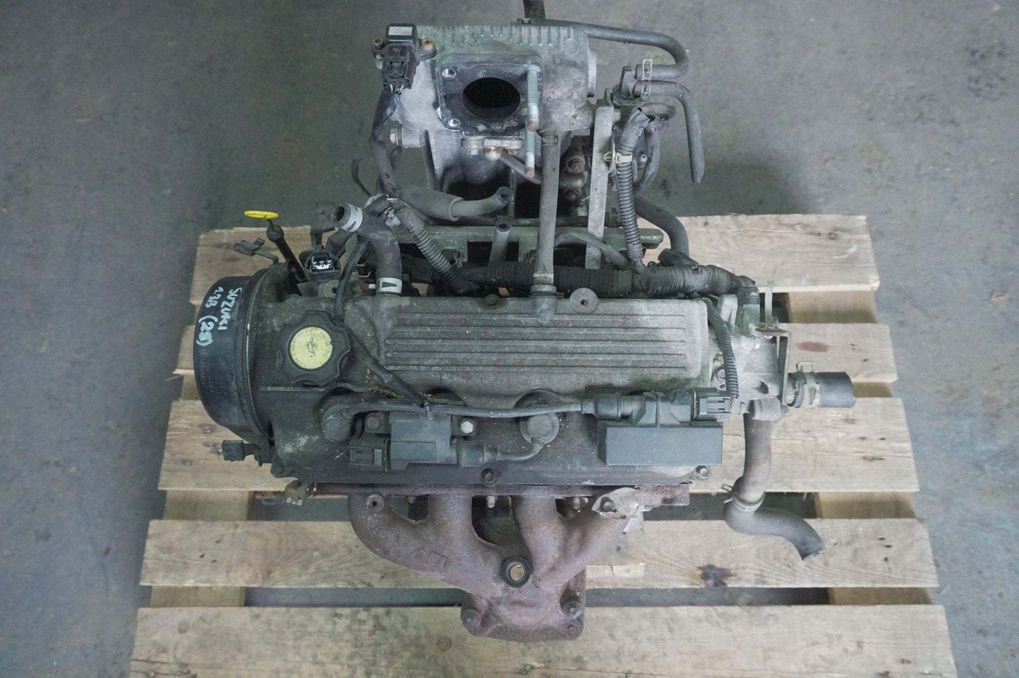 Moteur G13BB Complet SUZUKI WAGON, Envoi, Utilisé, Skoda