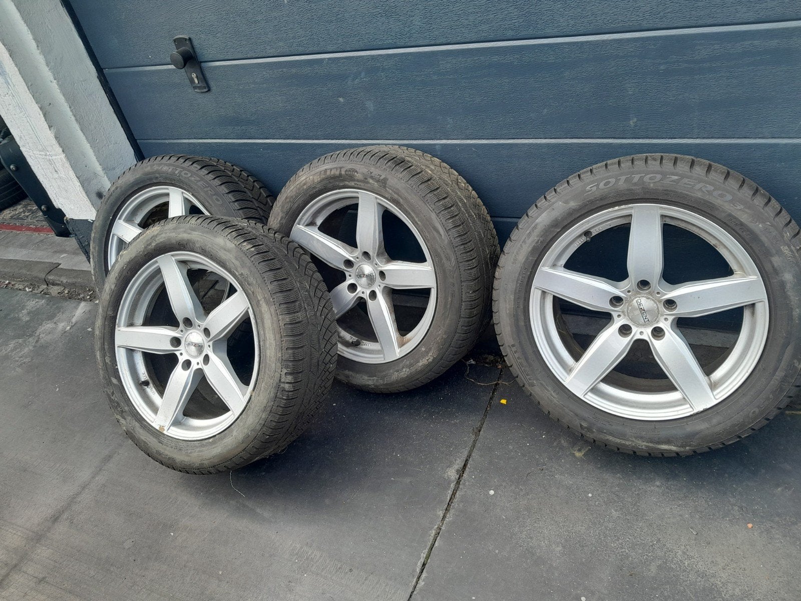 Velg met 4 banden, Auto-onderdelen, Banden en Velgen