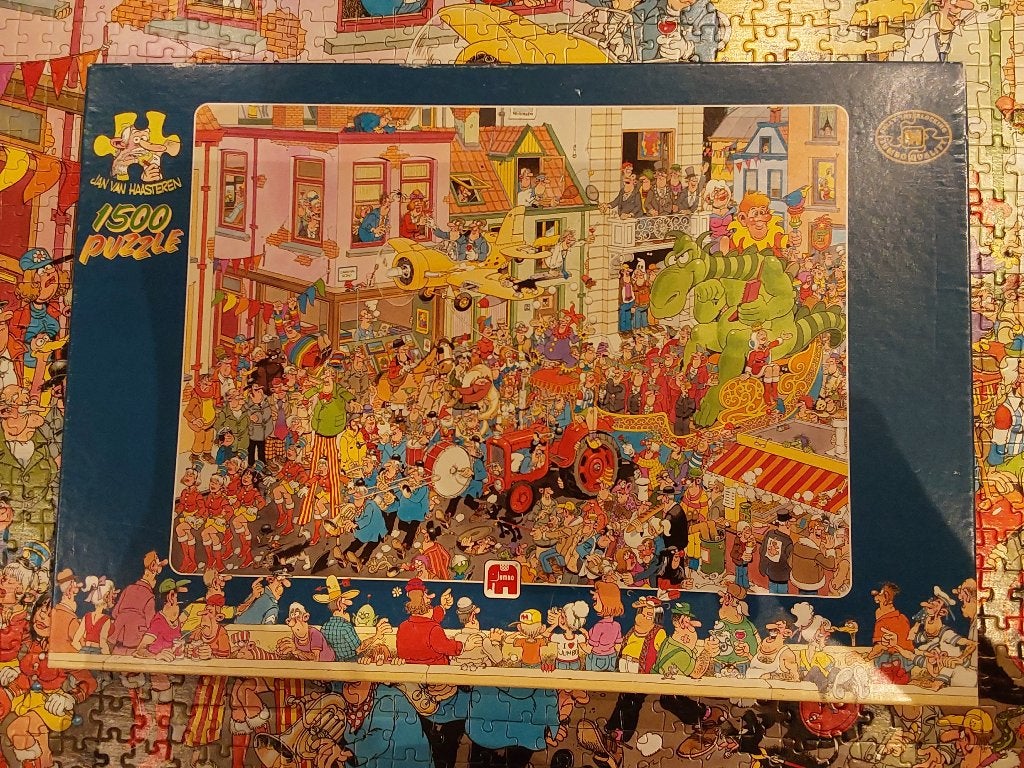 Puzzel jan van haasteren 1500, Ophalen of Verzenden, Zo goed als nieuw