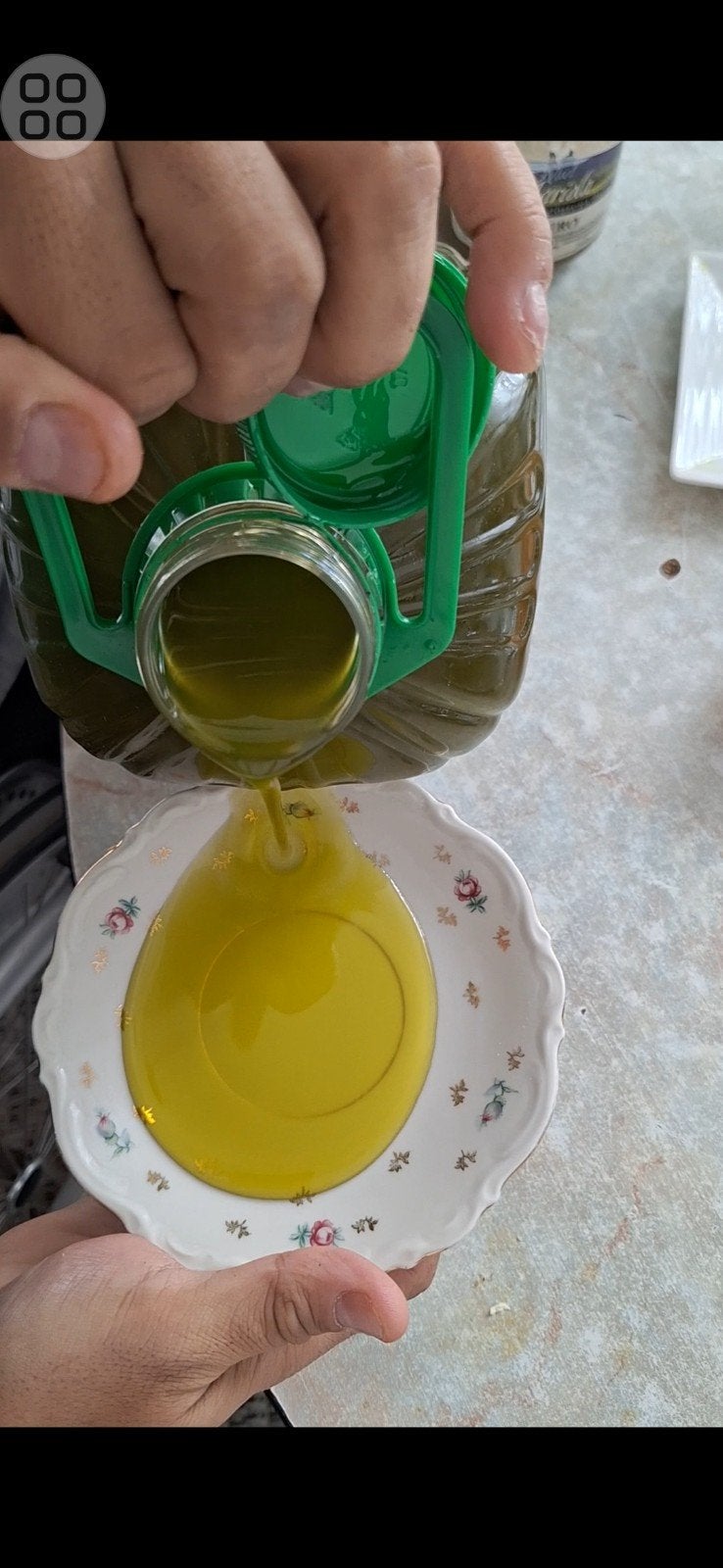 huile d'olive, l'huile d'olives, Enlèvement