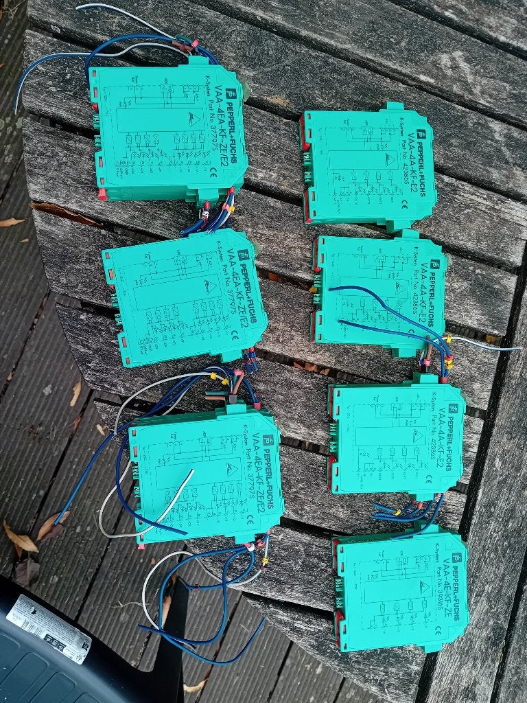 7 modules industriels Pepperl+Fuchs AS-Interface (AS-i), Ophalen of Verzenden, Zo goed als nieuw, Overige merken, Overige typen