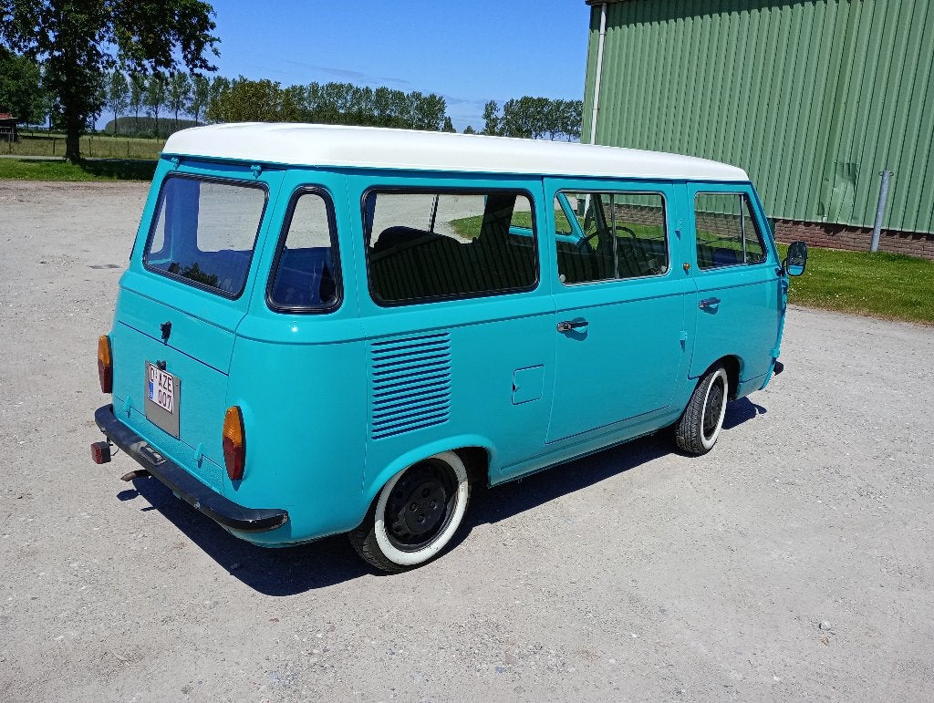 fiat T900 panorama mini bus 1976 prima, Auto's, Zwart, Particulier, Achterwielaandrijving, Monovolume