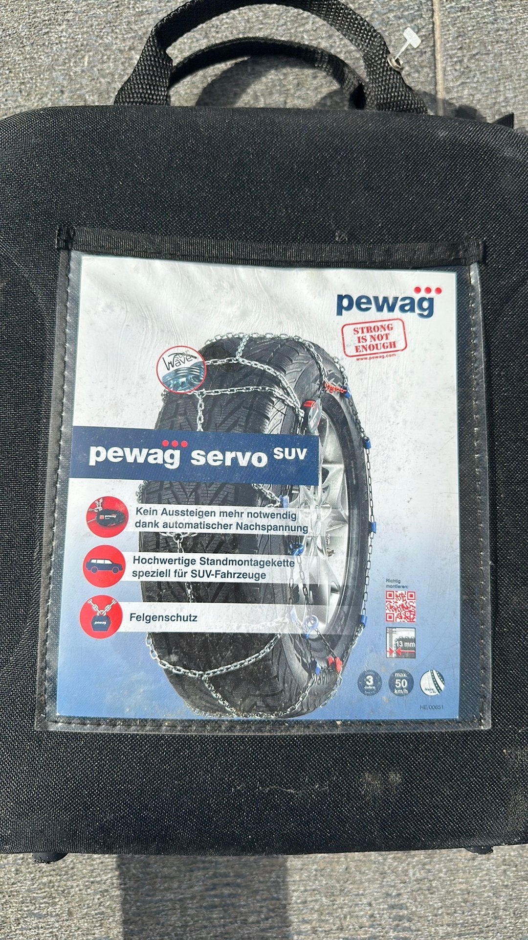 Sneeuwkettingen Pewag servo SUV rsv 80a, Ophalen, Nieuw