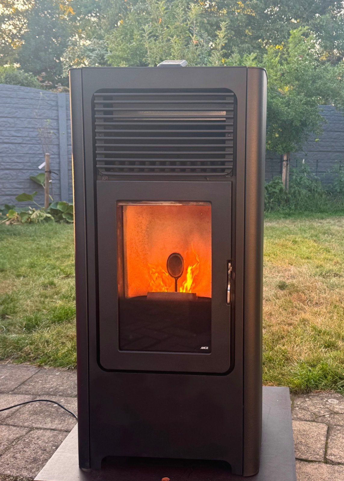Poêle à granulés MCZ Sagar 8 kW avec télécommande,, Maison & Meubles, Enlèvement, Poêle à granulés
