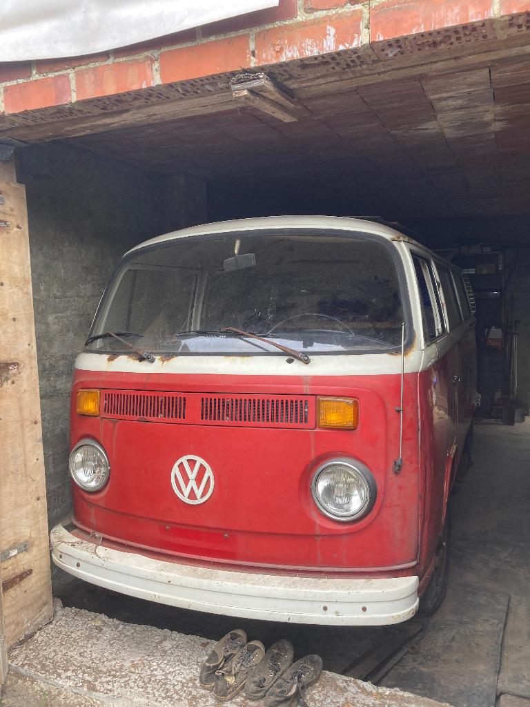 UPDATE INFO VW Transporter T2b 1977 1ste eigenaar, Auto's, Achterwielaandrijving, Zwart, Handgeschakeld, Particulier