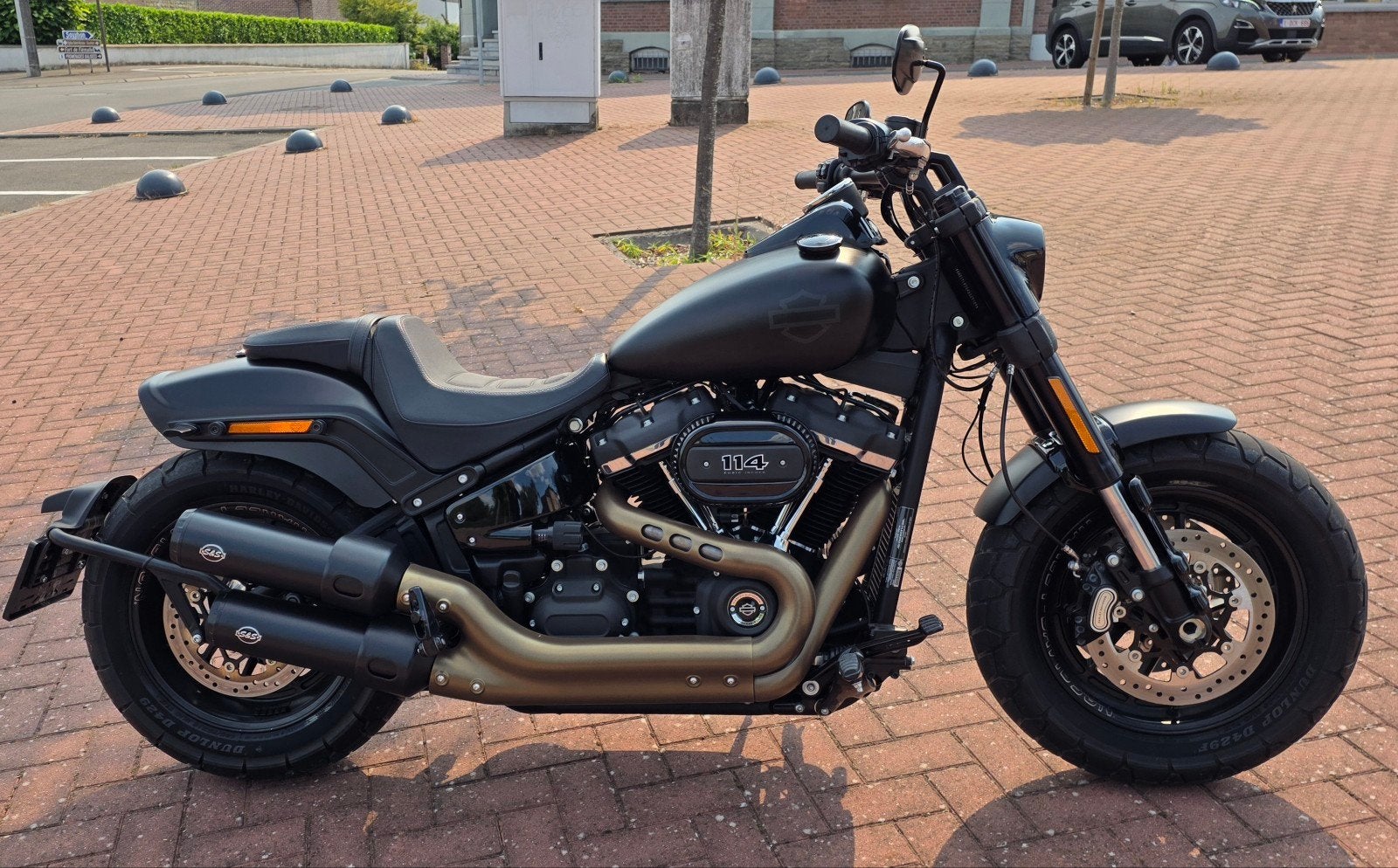 Superbe Harley-davidson fat bob 114 2019 , 10500km, Particulier