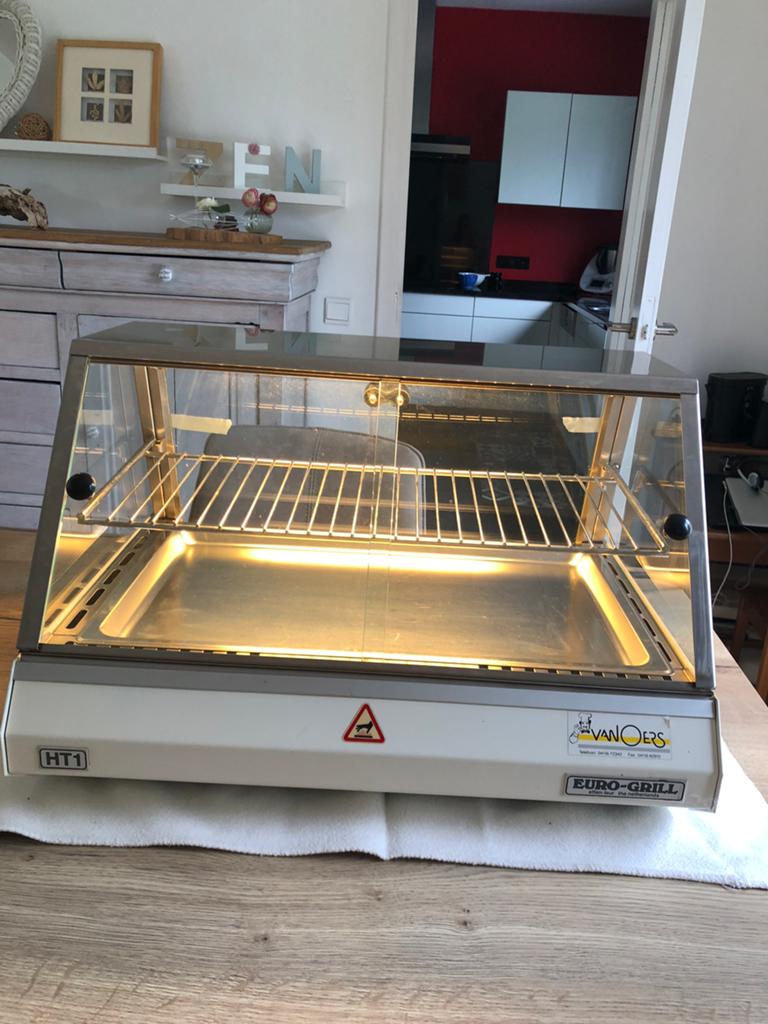 Vitrine chauffante en inox, Enlèvement