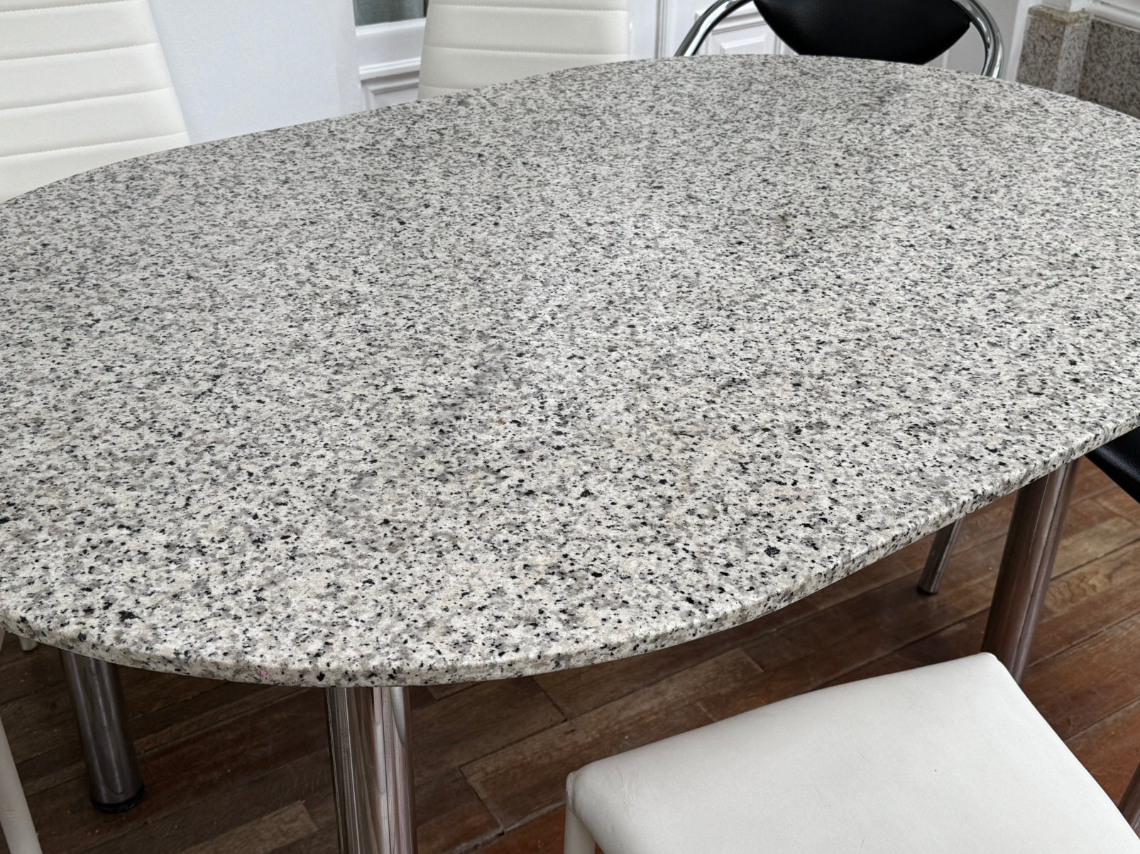 Keukentafel natuursteen, Ophalen, Overige materialen, Gebruikt, 100 tot 150 cm