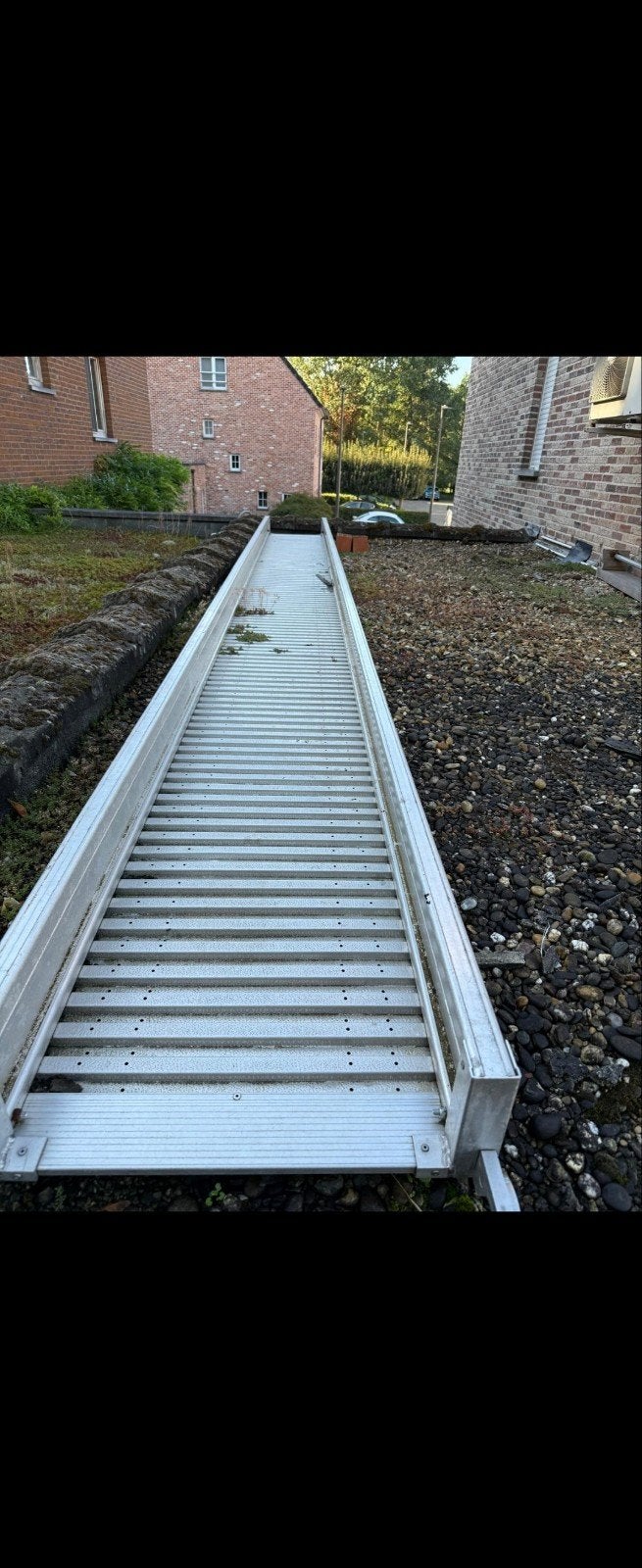Altrex aluminium loopbrug / loopvloer 6 meter, Doe-het-zelf en Bouw, Ophalen, Gebruikt, Aluminium