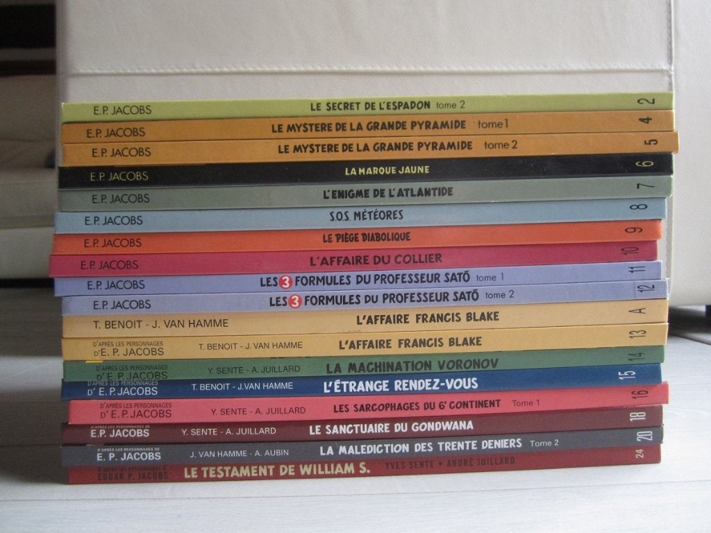 Blake et Mortimer - prix dans la liste, Plusieurs BD, Enlèvement ou Envoi, Comme neuf, Edgar P. Jacobs