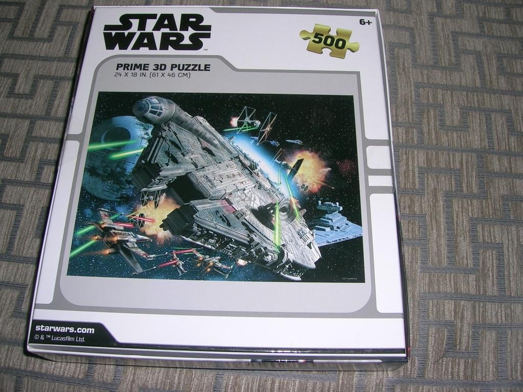 Puzzel 3D Star Wars, Ophalen, 500 t/m 1500 stukjes, Nieuw