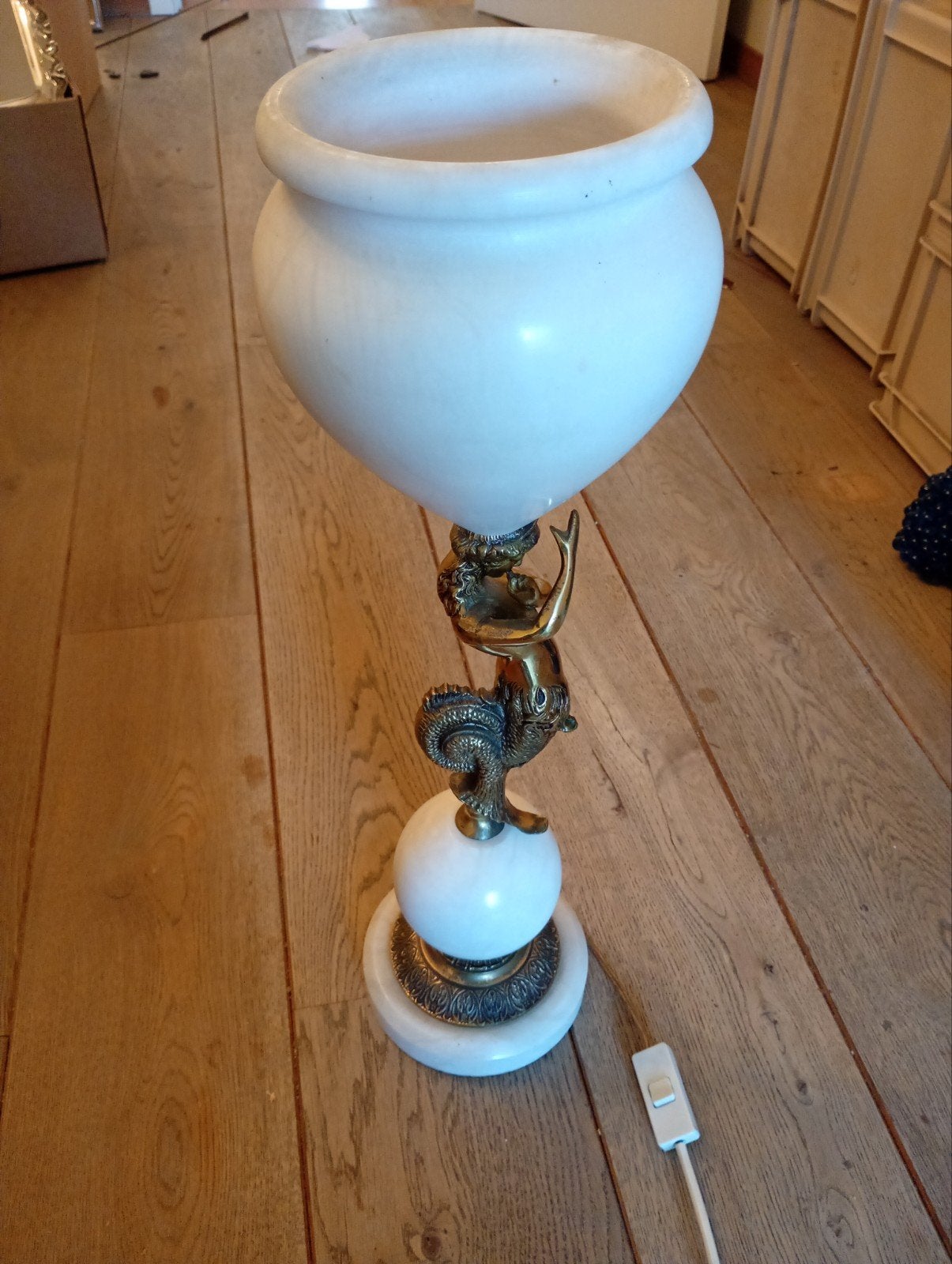 vintage tafellamp., Ophalen