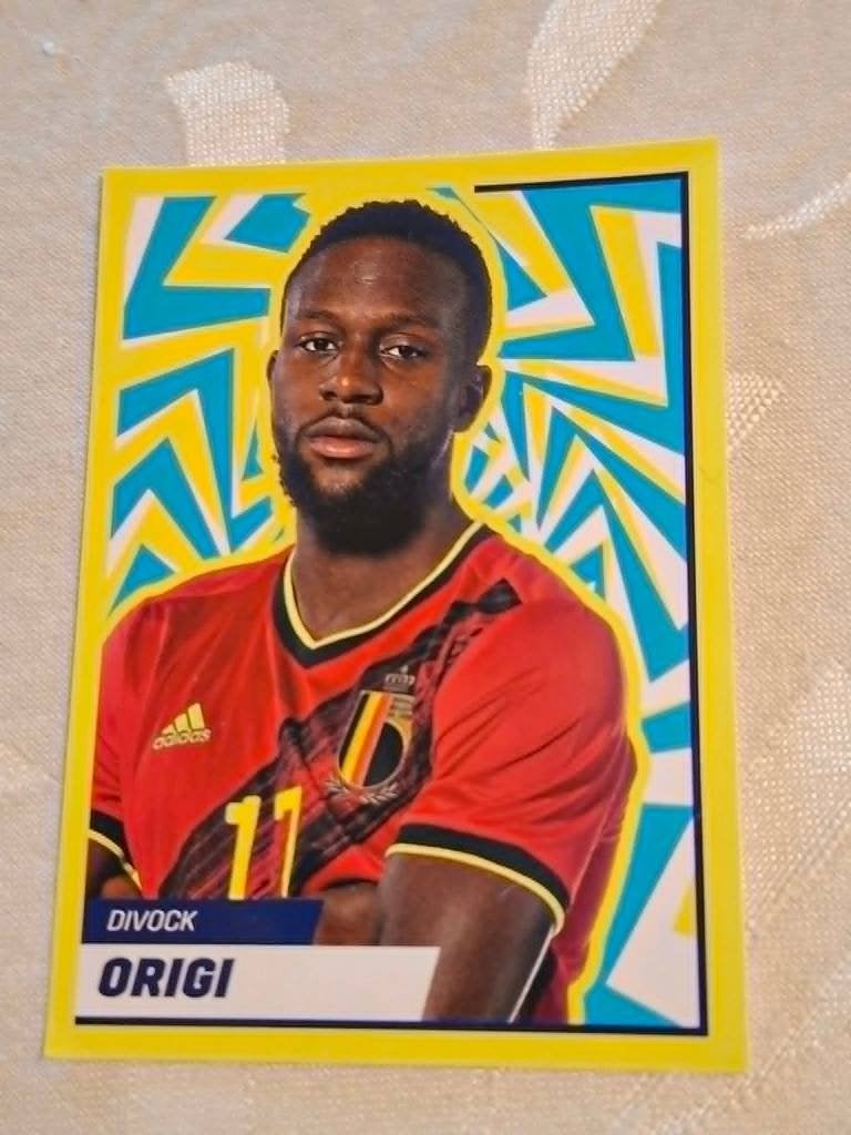 Panini / Sticker / Divock Origi / Rode Duivels / Carrefour, Ophalen of Verzenden, Nieuw, Poster, Plaatje of Sticker