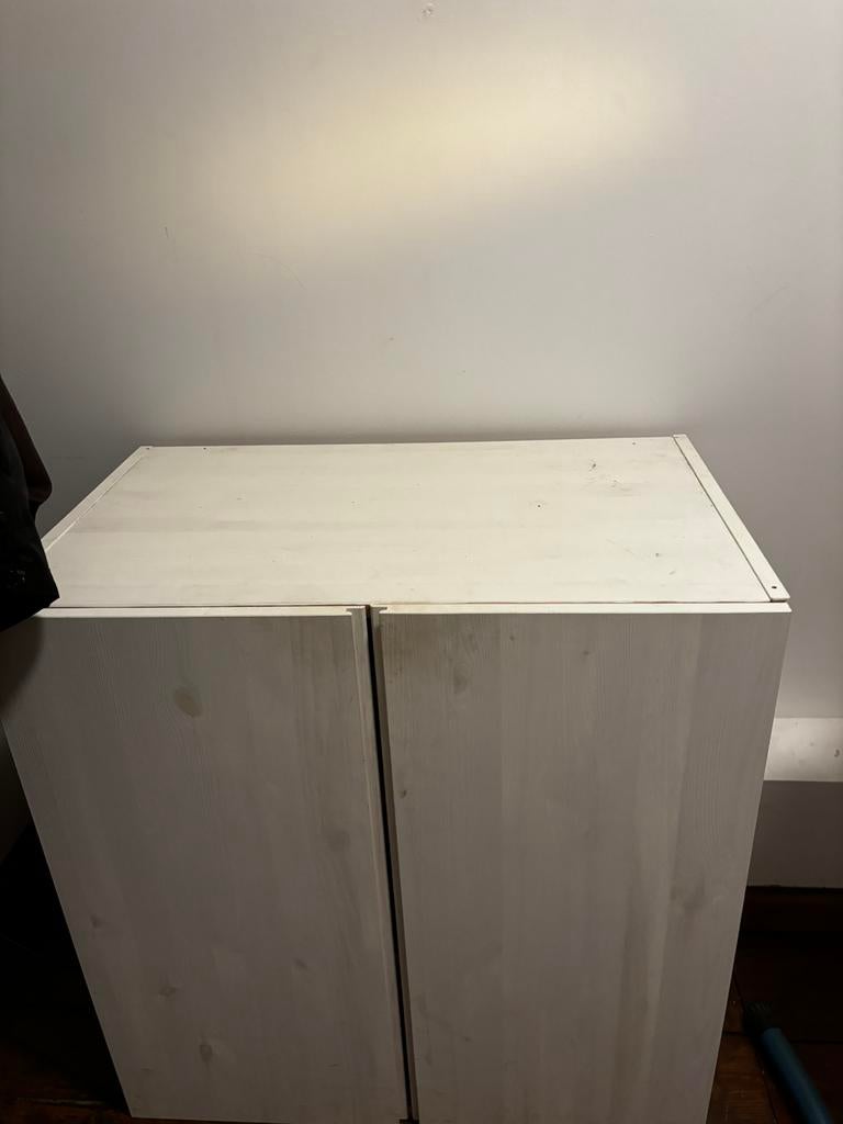 Wooden cabinet, Huis en Inrichting, Kasten | Schoenenkasten, Ophalen, Zo goed als nieuw