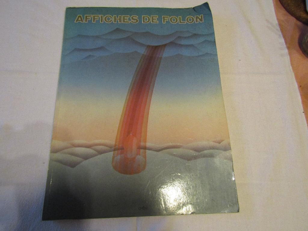 Livre 24 Affiches de Folon Edition du Chêne 1978, Enlèvement ou Envoi