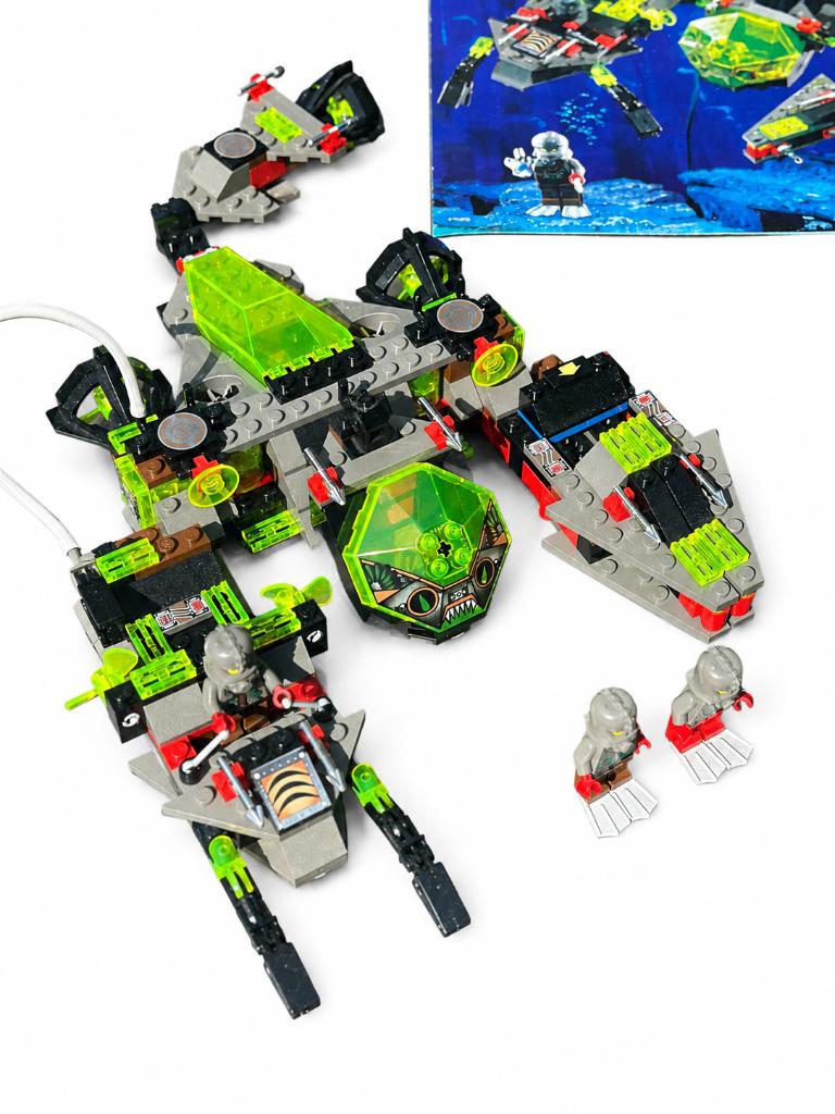 LEGO 6160 Sea Scorpion - Compleet+boekje & in perfecte staat, Kinderen en Baby's, Speelgoed | Duplo en Lego, Compleet, Overige thema's