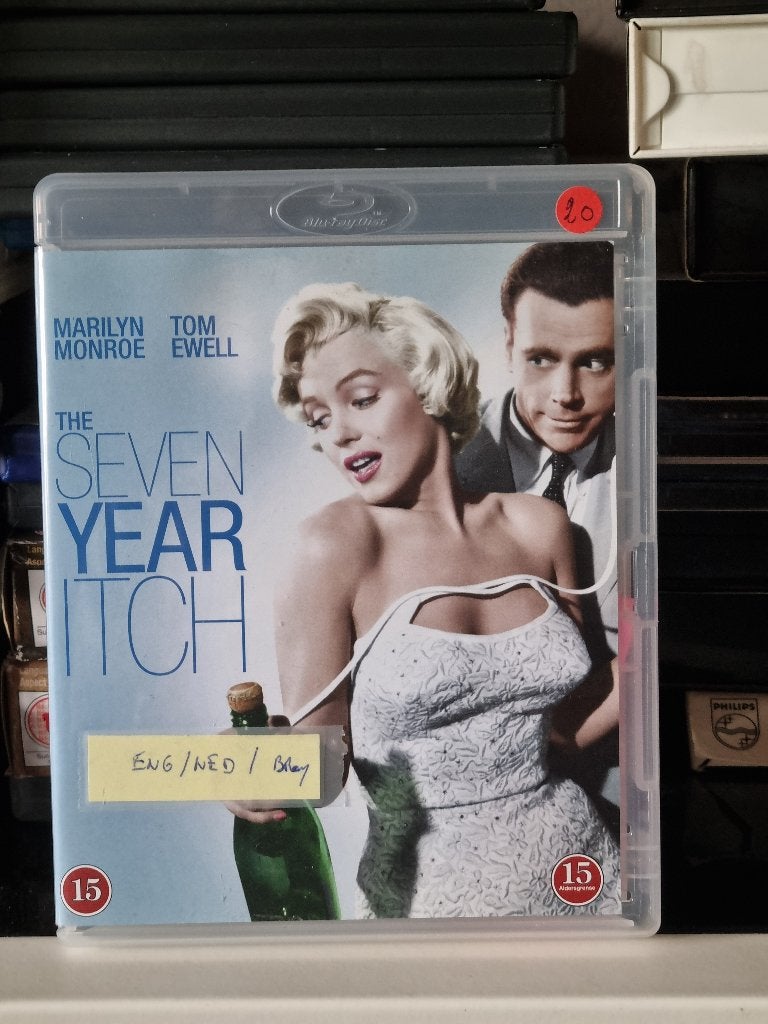 The Seven Year Itch, Marilyn Monroe, Tom Ewell, Blu-ray, Enlèvement ou Envoi, Anglais, Néerlandais