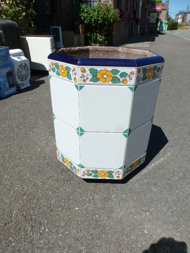 bac à fleurs, porte parapluie, Jardin & Terrasse, Enlèvement, Utilisé, Béton