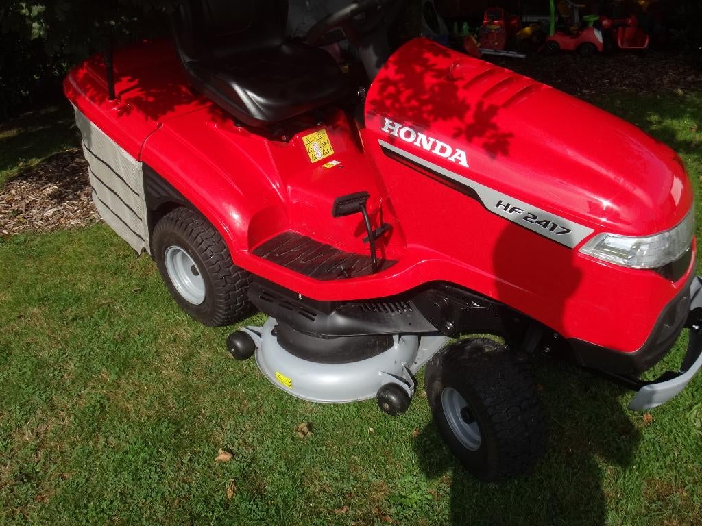 Tracteur tondeuse Honda HF 2417 comme neuf, Jardin & Terrasse, Honda, Démarrage électrique, Comme neuf, Enlèvement