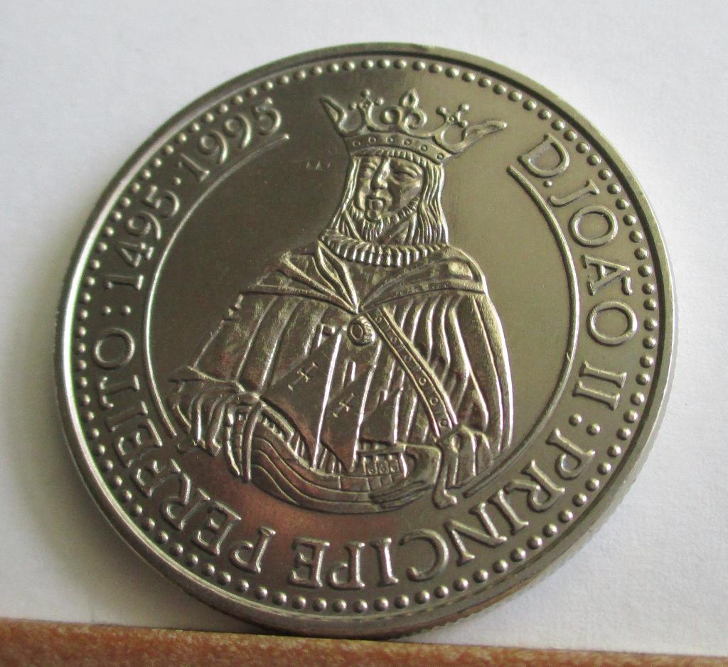 10-3-1995-D. JOÁO ll-PRINCIPE PERFEITA-1495-1995-200 ESC. PT, Verzamelen, Verzenden